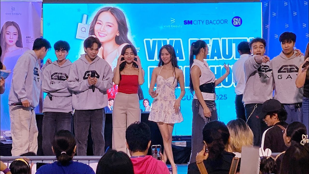 DALENG DALE - GAT ASHTINE OLVIGA LIVE AT SM CITY BACOOR | VIVA BEAUTY MALL SHOW