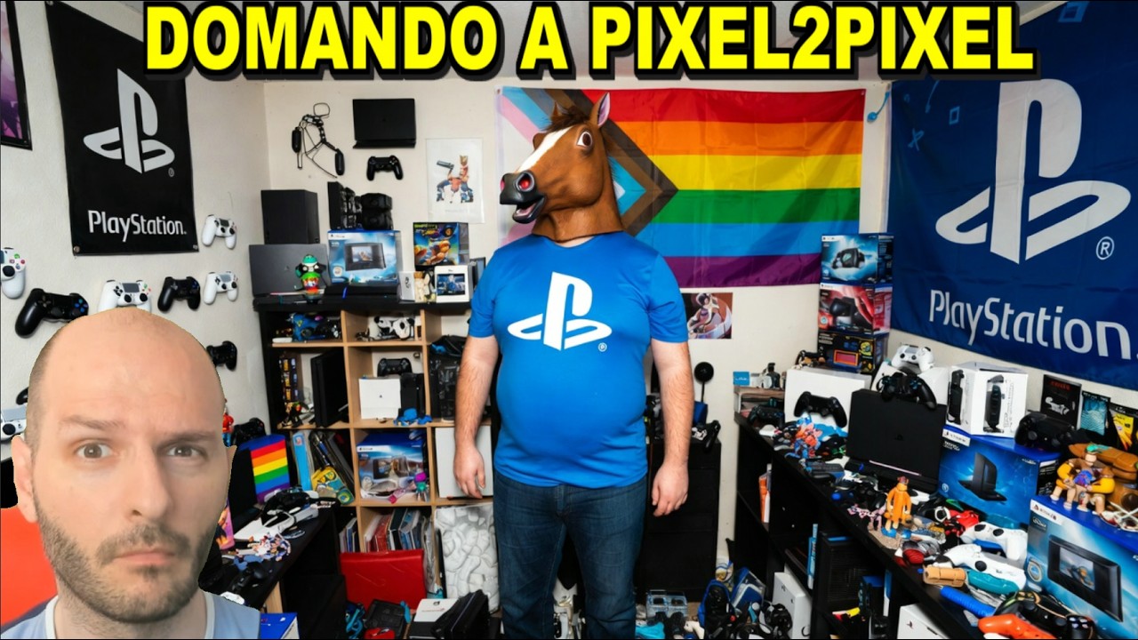 DOMANDO A PIXEL2PIXEL , A HIDEKI SATO SE LE RESPETA PIPERO | Sasel