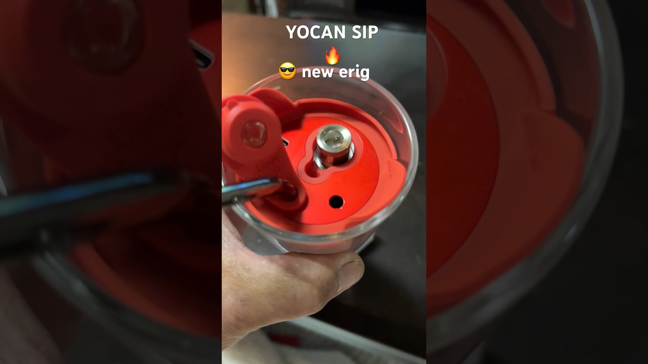 YOCAN SIP 😎 NEW ERIG OUT & #710  #yocan #yocanblack #rosin #dabs