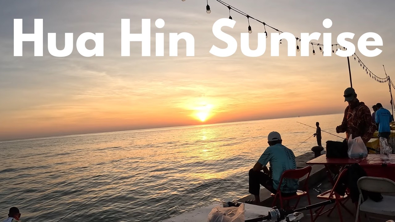 Early morning Fishermen in Hua Hin