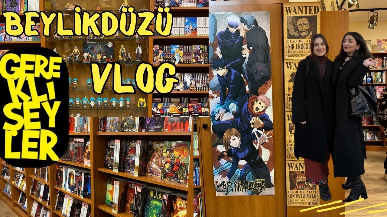 GEREKLİ ŞEYLER BEYLİKDÜZÜ MAĞAZA TURU! | Manga ve Çizgi Roman Cennetini Gezdik