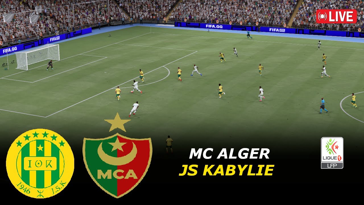 🔴JS kabylie vs MC Alger | Algerian Ligue Professionnelle 2025/26 | eFootball PES21 Simulation