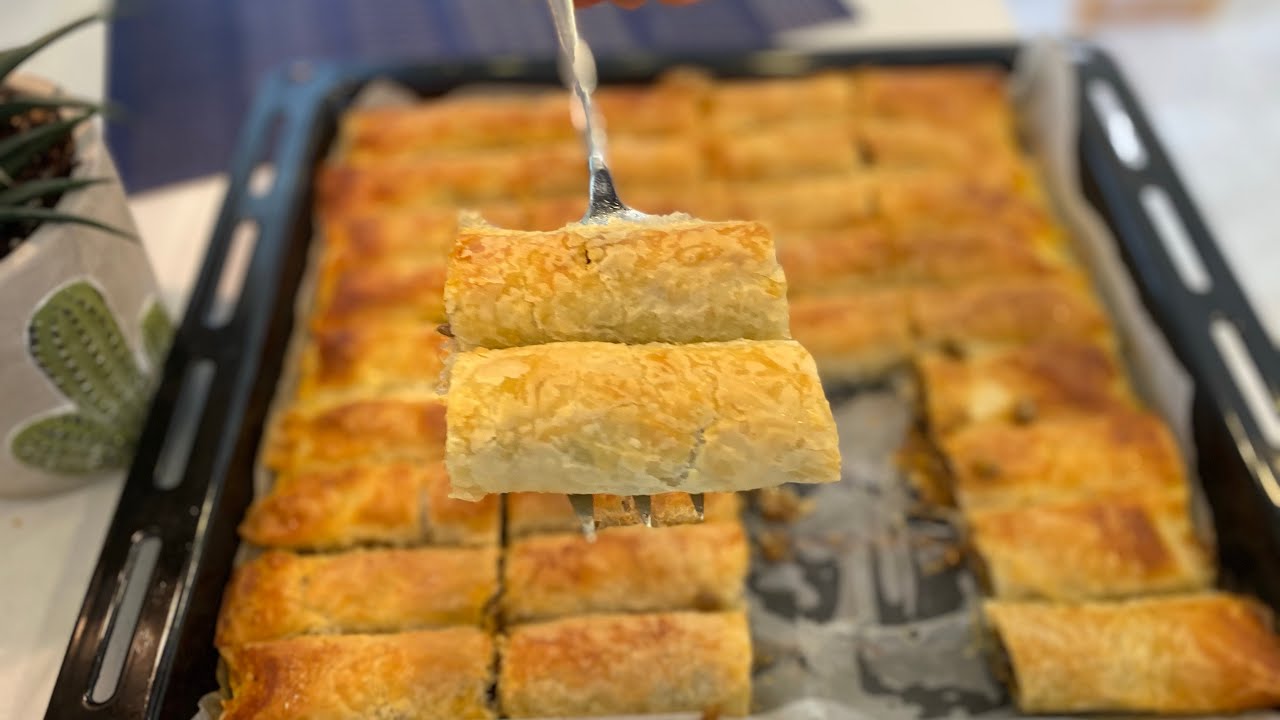 Herkes Kıyma Sanıyor! Çıtır Çıtır Yeşil Mercimekli Börek Tarifi
