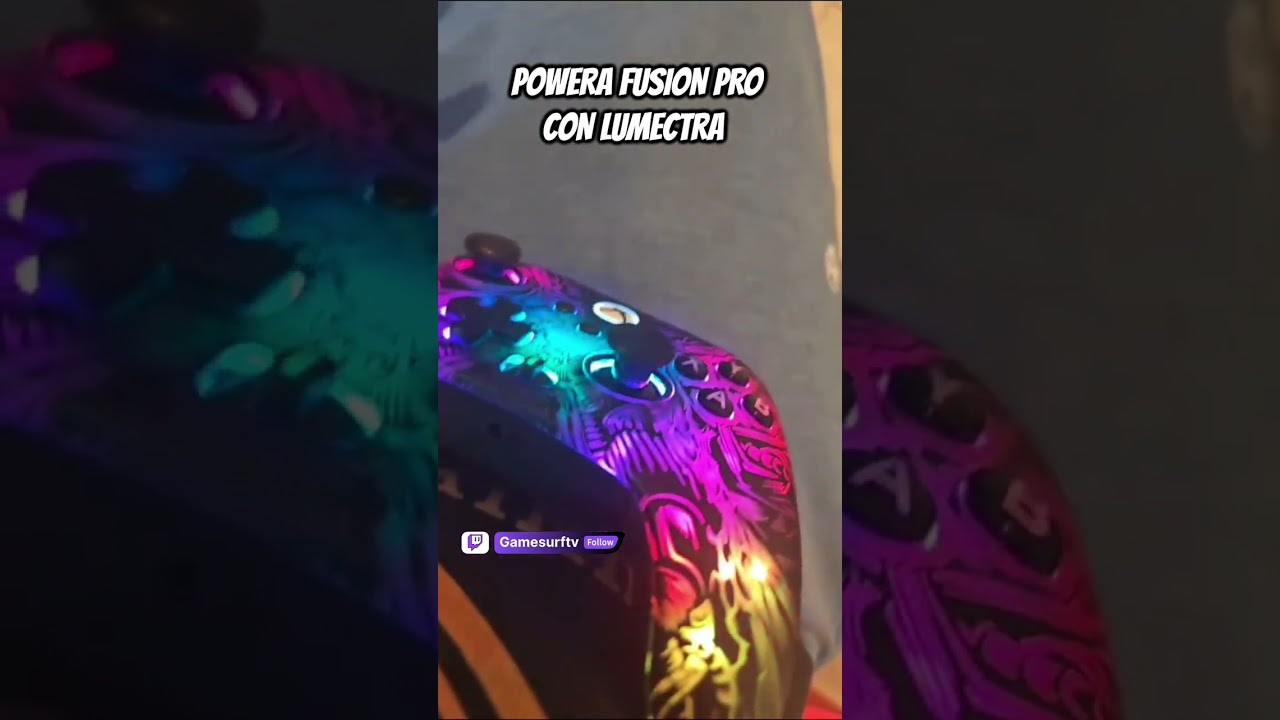 PowerA FUSION Pro con Lumectra : ma quanto è bello?