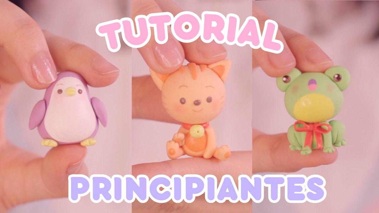 3 animalitos FÁCILES y CUTE para que hagas cuando estés aburrido 🐱✨| Tutorial PASO A PASO