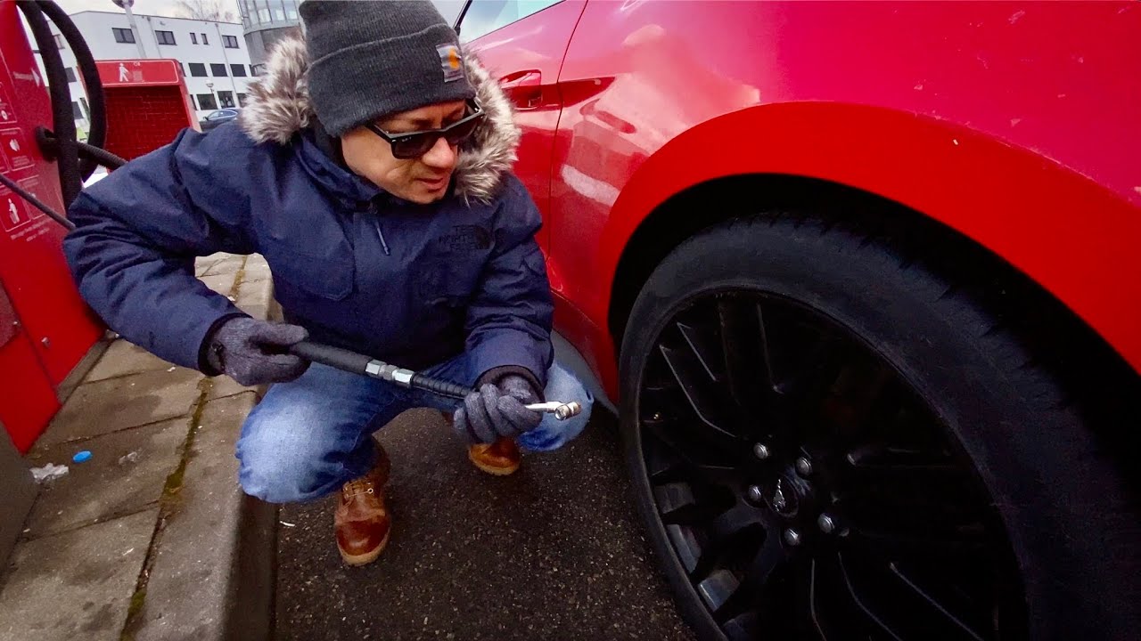 How To Add Air To Car Tires At Gas Stations In Germany
