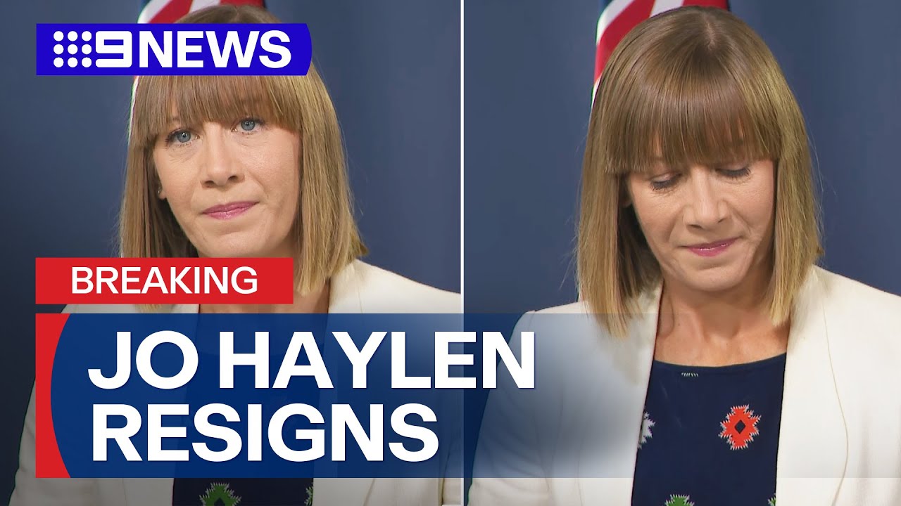 Jo Haylen resigns as NSW transport minister | 9 News Australia