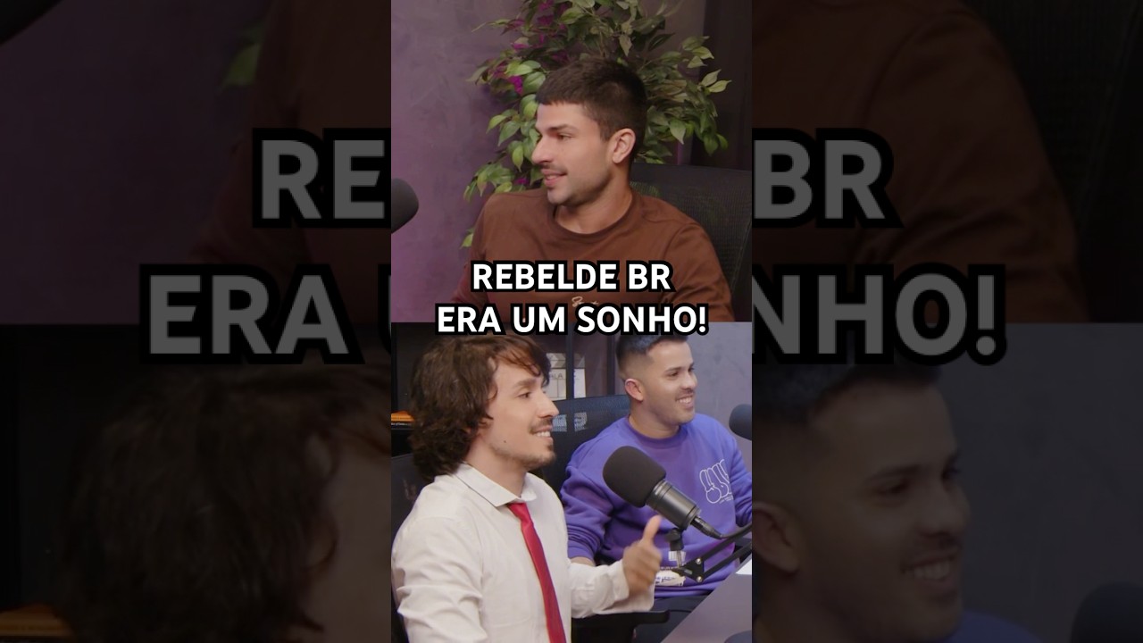 De F&atilde; a Ator de Rebelde BR: um sonho realizado! #rebelde #podcast #rbd #rebeldeway