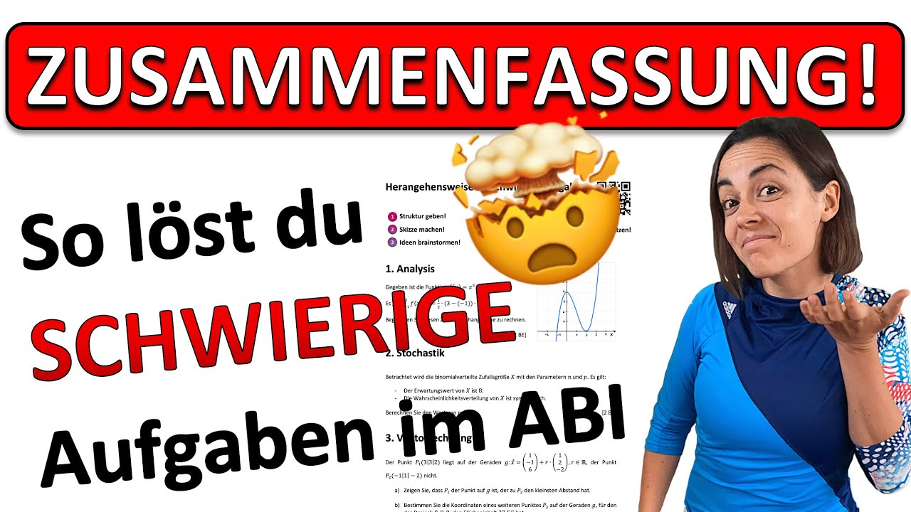 🚀🚀🚀 MATHE ABI 2026 | ZUSAMMENFASSUNG | Mit dieser Strategie löst DU alle SCHWIERIGEN AUFGABEN!