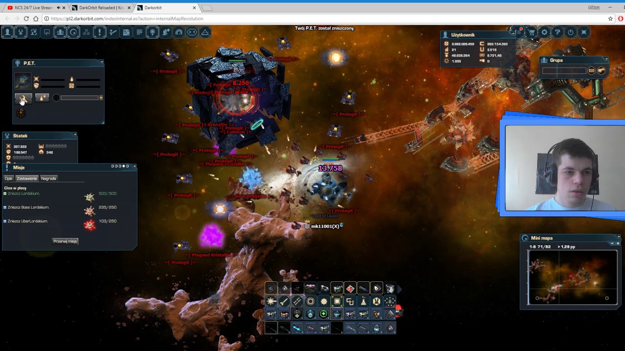 #15 Darkorbit  - Road to 22 lvl?