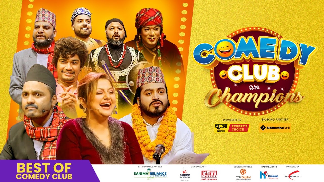 BEST OF COMEDY CLUB WITH CHAMPIONS || Suman Karki, Sajan , Kailash , Mexam , Pawan , Fulandeko Aama