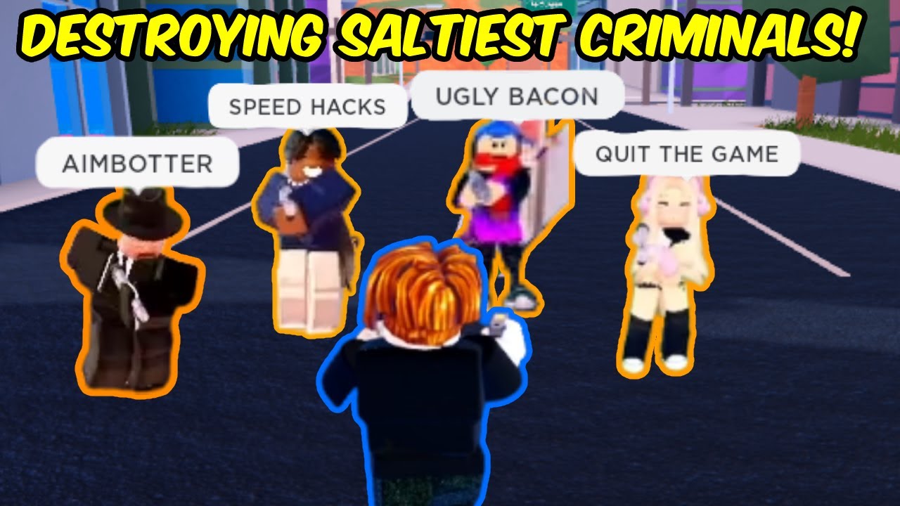 Я УНИЧТОЖИЛ САМЫХ ТОКСИЧНЫХ ПРЕСТУПНИКОВ в Roblox Jailbreak