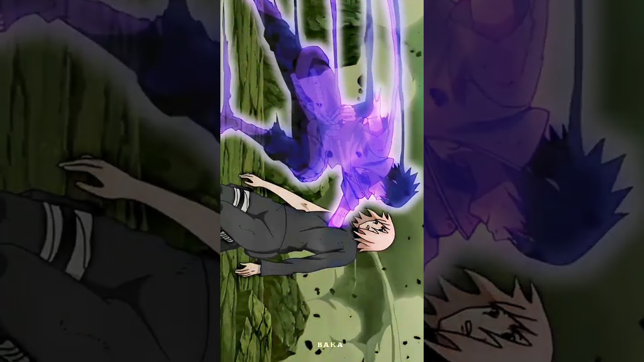 Sasuke hurts Sakura 🛐 best scene 🥵#shorts#anime#sasuke#sakura#narutoshippuden
