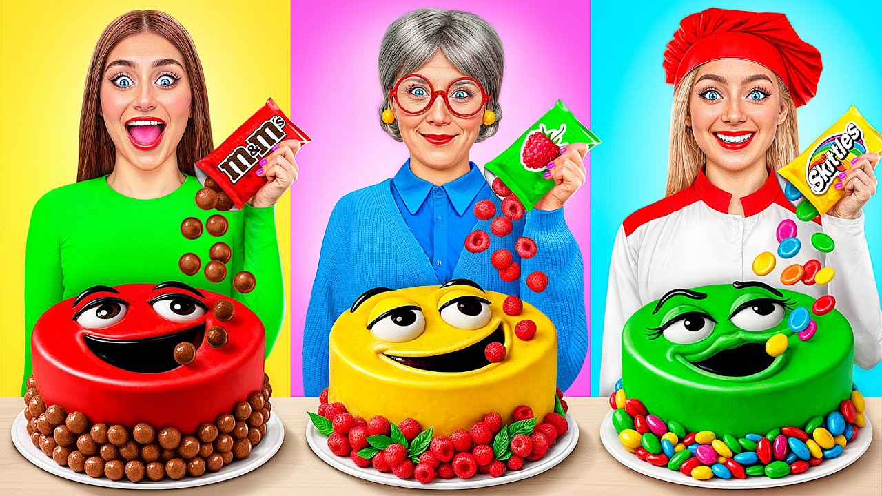 Ben vs Büyükanne Yemek Yapma Mücadelesi | İnanılmaz Yemek Pişirme Hack'ler Multi DO Joy