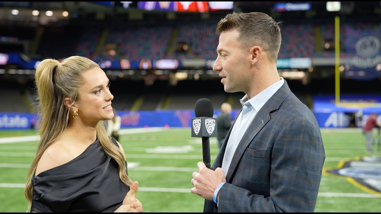 Yogi Roth checking in with Molly McGrath ahead of her coverage of the @SugarBowlNola