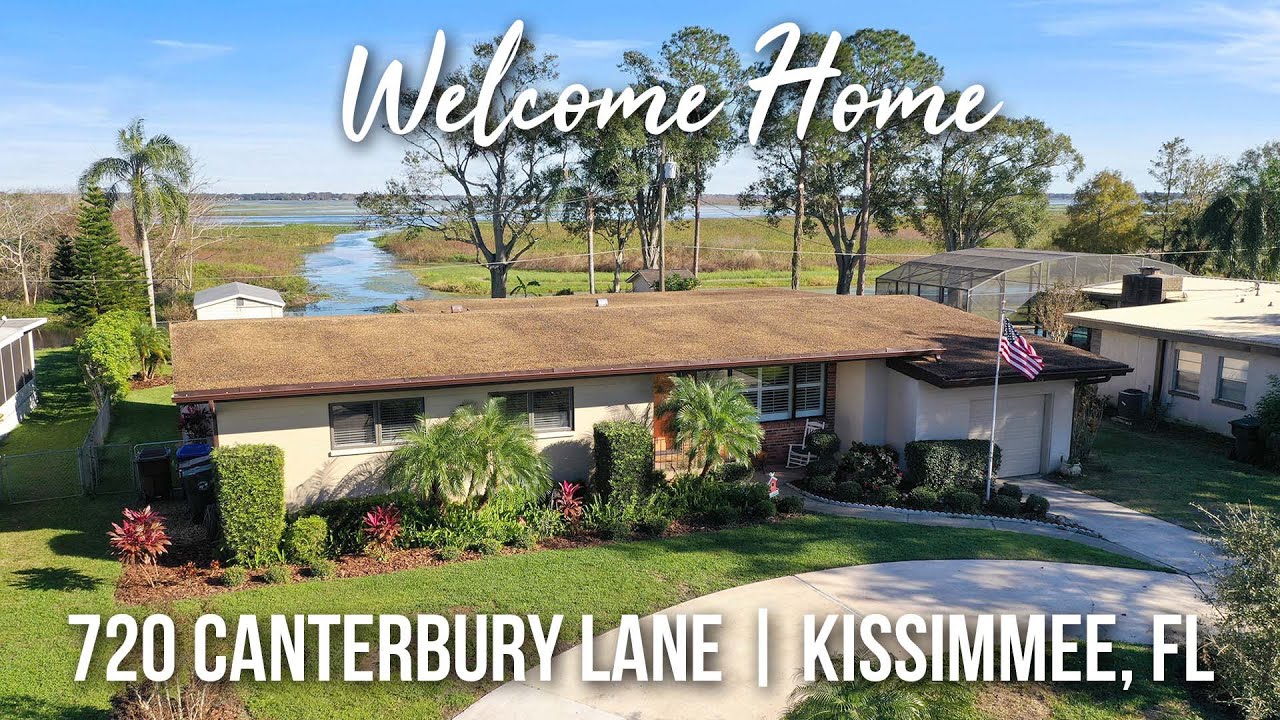 Kissimmee FL Pool Home For Sale At 720 Canterbury Lane Kissimmee FL 34741 | 1 (844) ST-CLOUD
