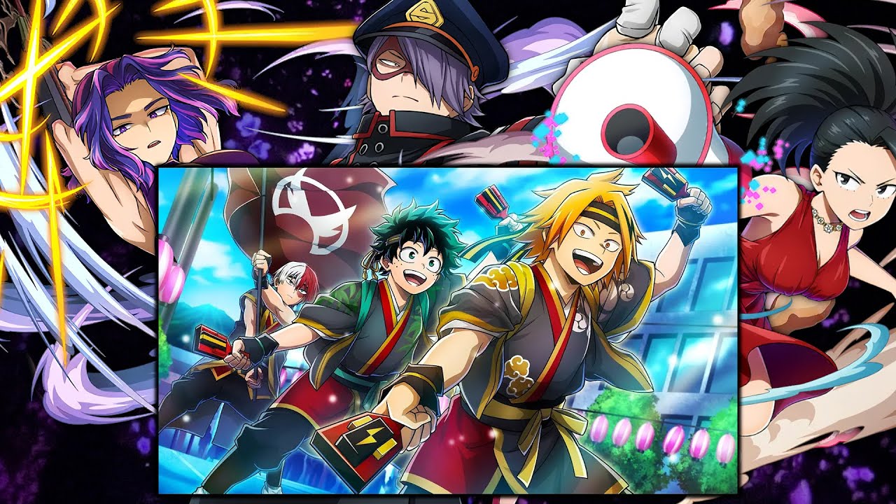 LIVELY FESTIVAL MAKES THIS THE BEST PVP TEAM IN THE GAME?? (My Hero Ultra Impact)