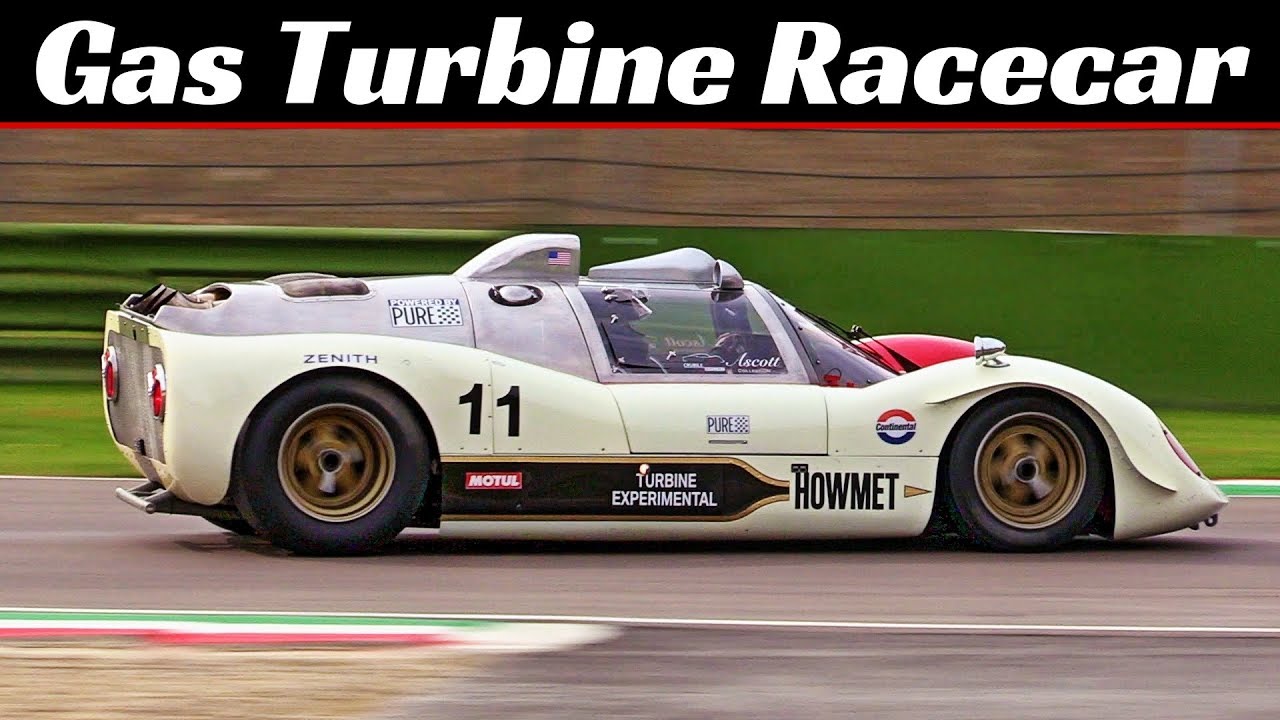 1968 Howmet TX Gas Turbine Racecar -  Amazing JET Sound & Action at Imola Classic by Peter Auto