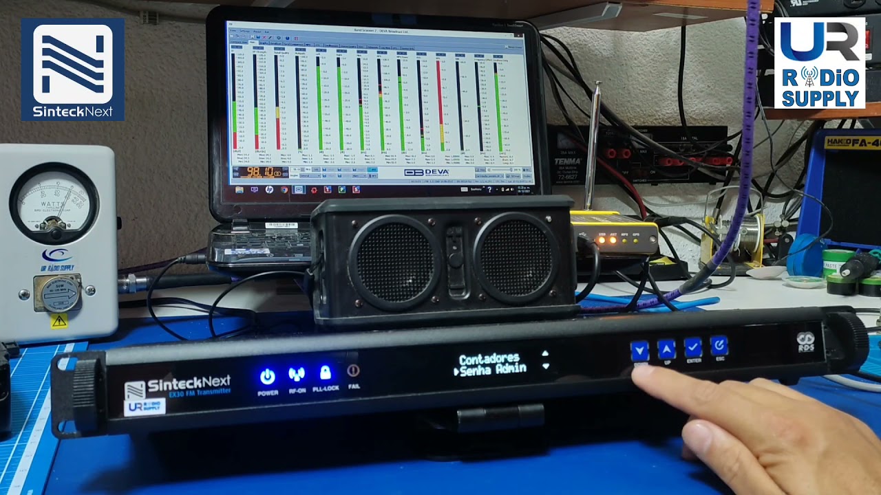 Sinteck Next MiniStation EX30 Radio Comunitaria