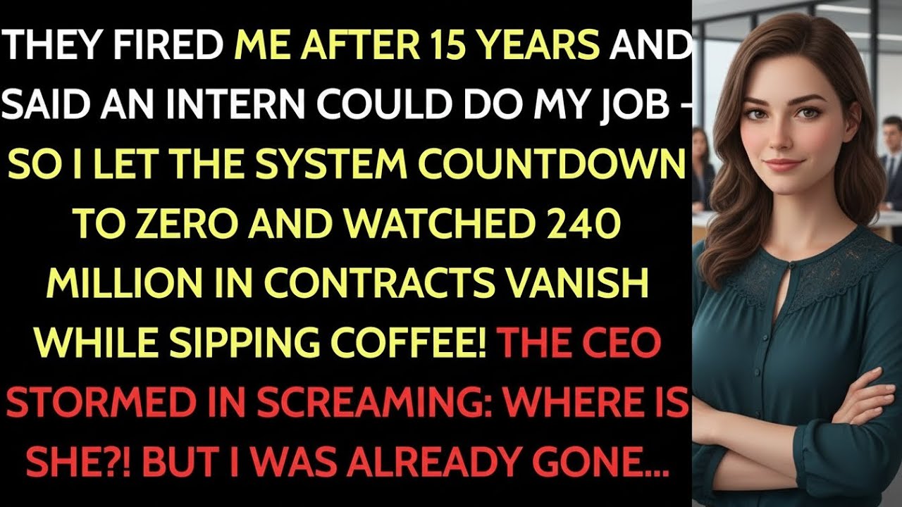 Fired After 15 Years—The Next Day the CEO Stormed In Asking “Where Is She?”