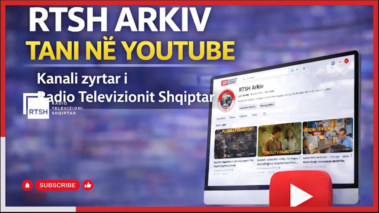 Arkiva e Radio Televizionit Shqiptar tani më pranë publikut, hapet në YouTube kanali “RTSH Arkiv”