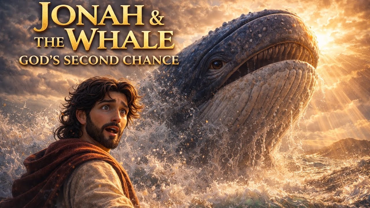 Jonah and the Whale – A Beautiful Bible Story in 3D for Kids