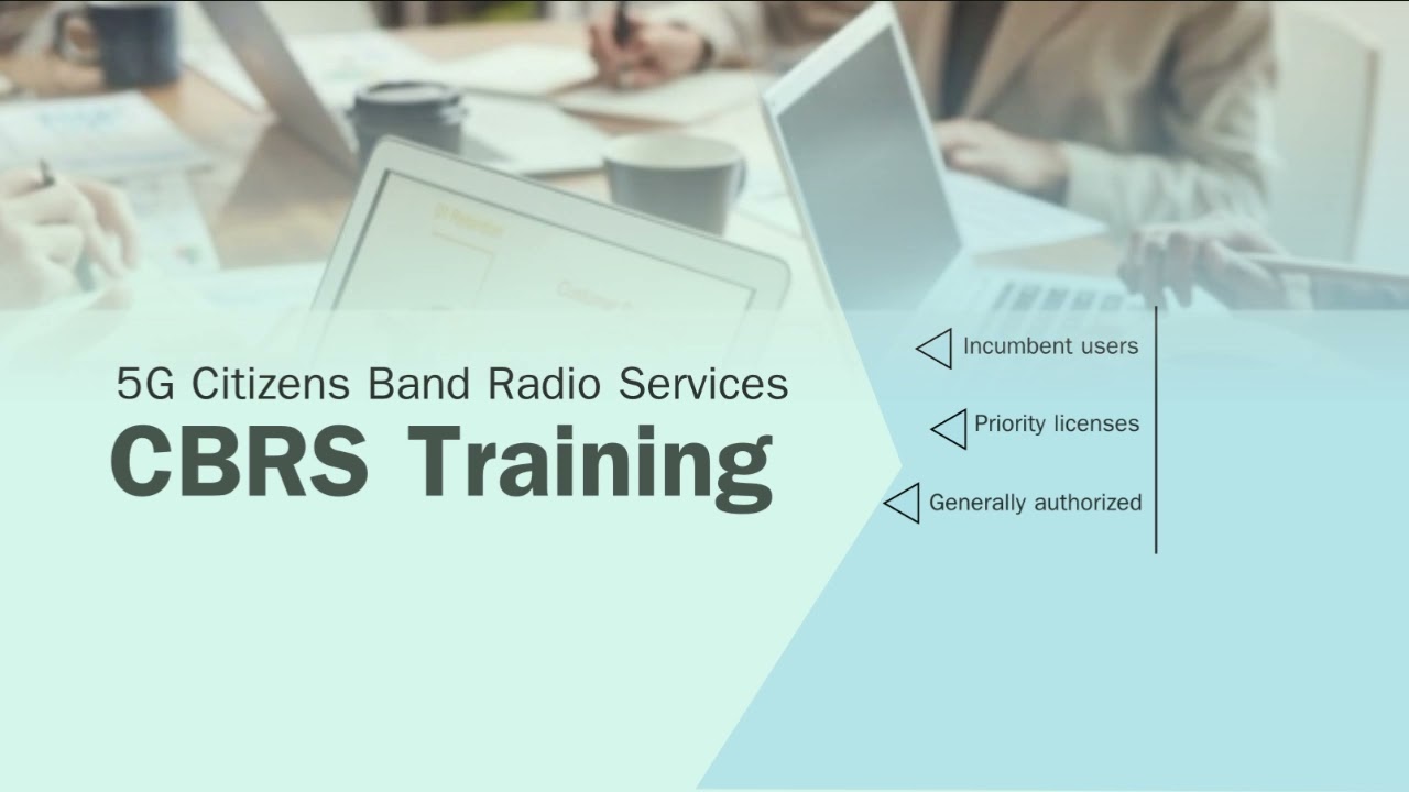 5G CBRS Training, What is 'Citizens Band Radio Services', Architecture, Broadband,