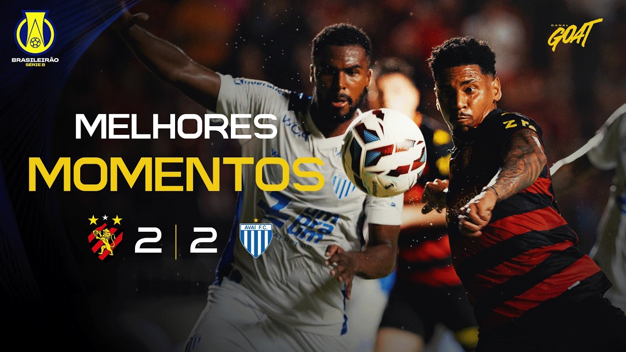 AVA&Iacute; BUSCA EMPATE COM SPORT NO &Uacute;LTIMO MINUTO DA PARTIDA!