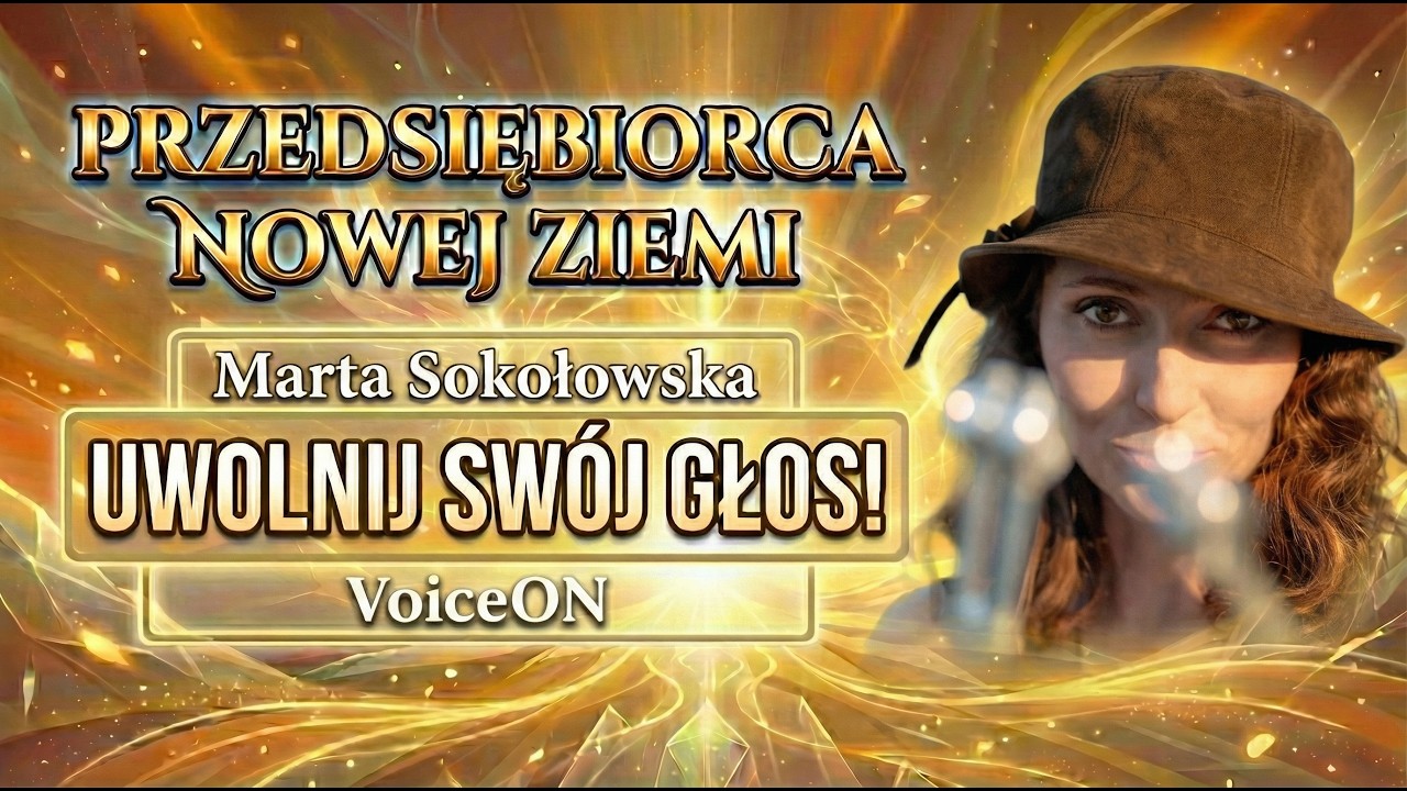 Uwolnij Swój Głos! 🎤 | VoiceOn z Martą Sokołowską | Przedsiębiorcy Nowej Ziemi #001