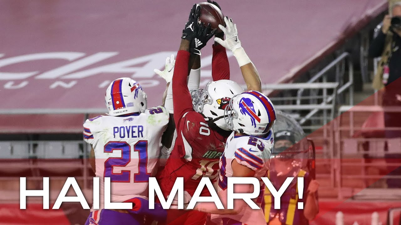 Cardinals and Bills Radio Announcers React to Insane Game Winning Hail Mary!