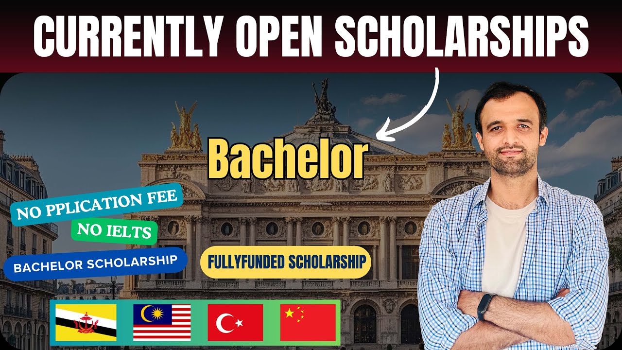 Currently Open International Fully Funded Scholarships for Bachelor Programs | Study Abroad