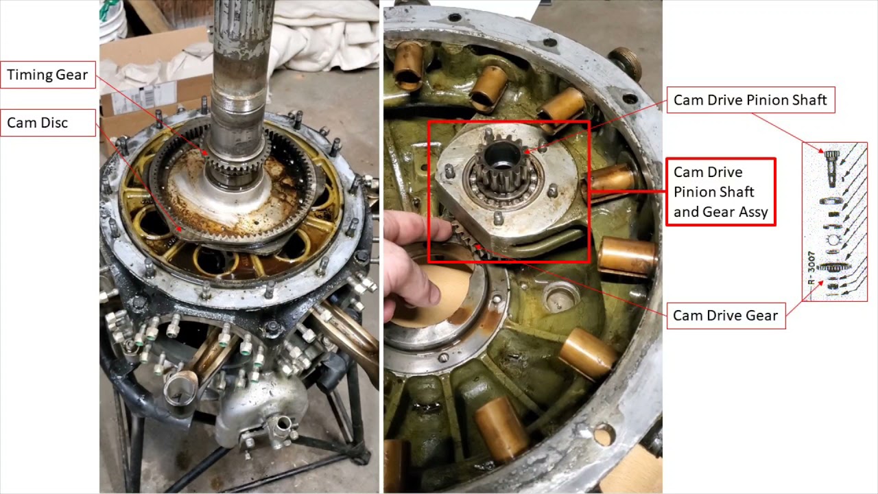 Jacobs R-755-9 Restoration Part 11: Correction to Part 7 Cam and Valve Drive Assy
