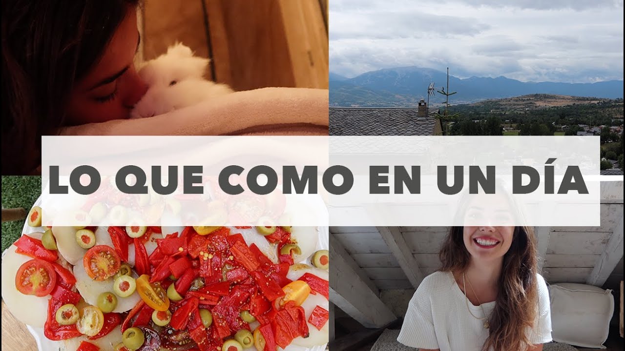 Lo Que Como En Un Día - Vegano