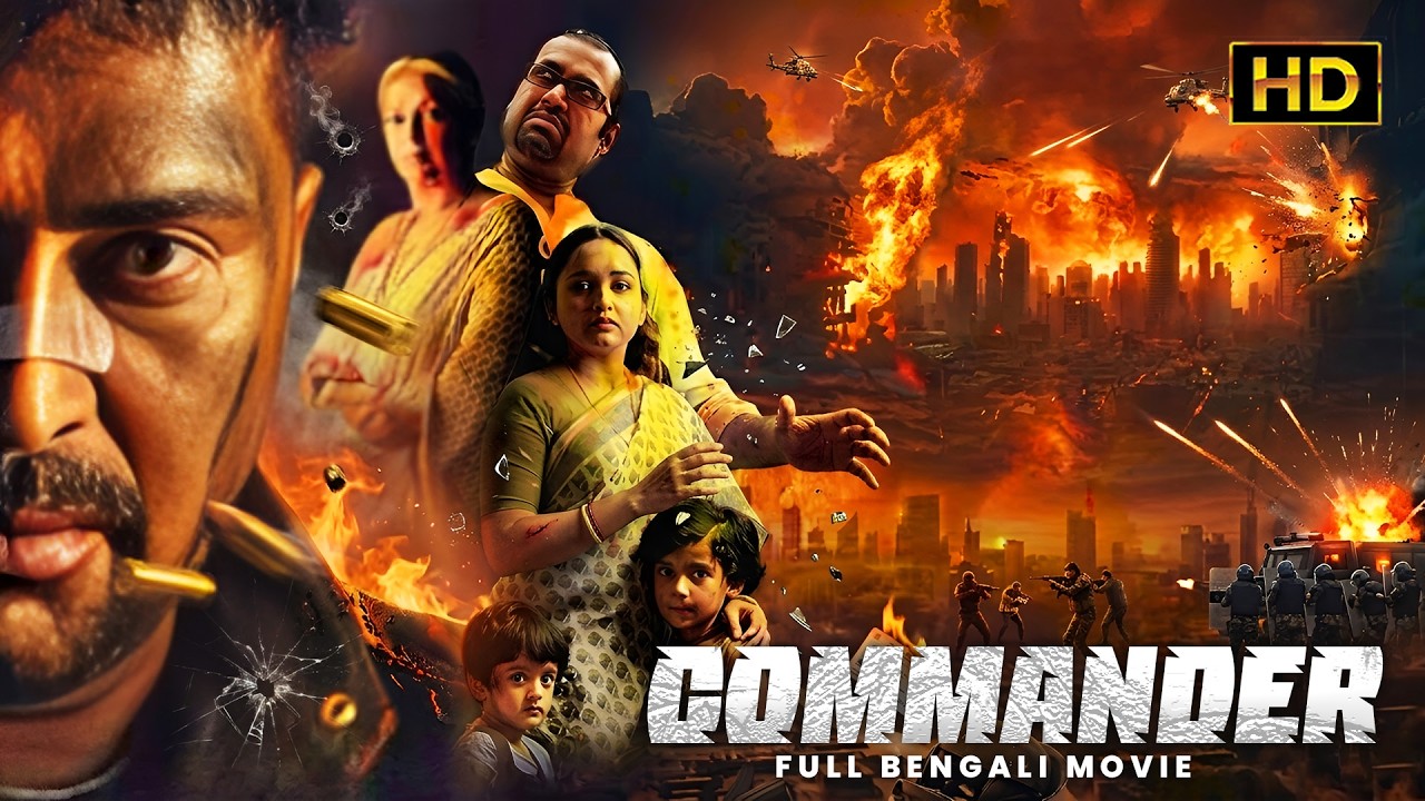 COMMANDER (কমান্ডার) Full Movie | Mammootty, Mamata Mohandas | Action Bengali Dubbed Movie