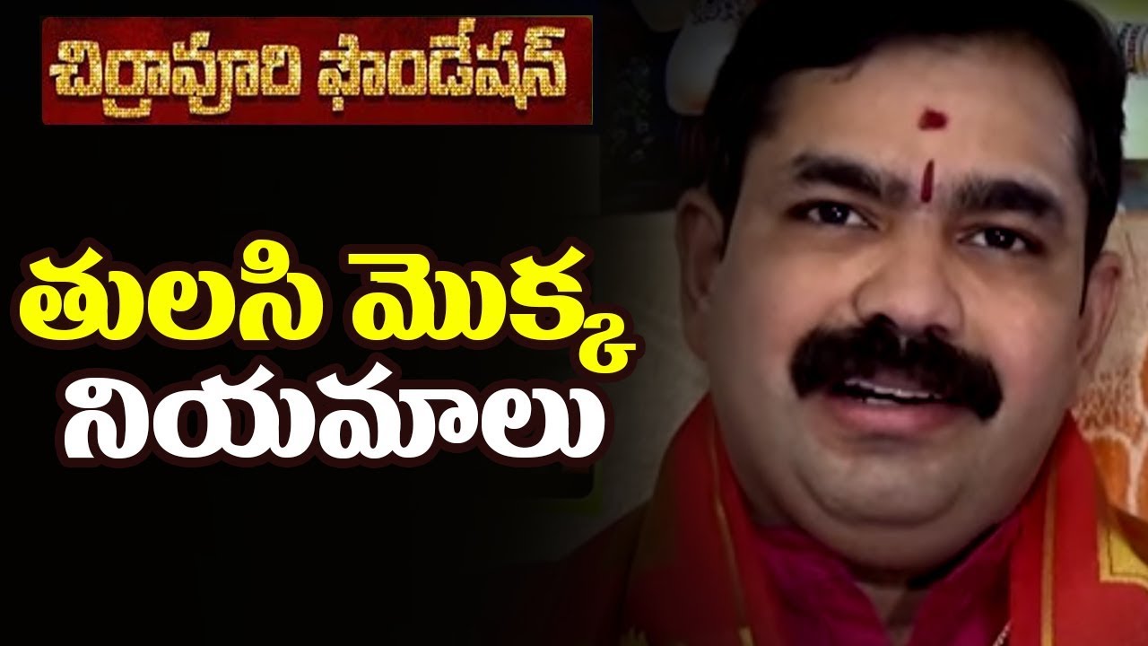 తులసి మొక్క  నియమాలు Tulasi Chirravuri Foundation jayam Ism Sri Pooja Puja Bhakti Remedies Tips