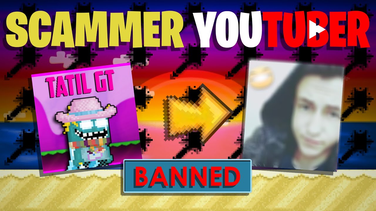 SCAMMER YOUTUBER TATİL GT KİMDİR - Growtopia Eski Hikayeler #3