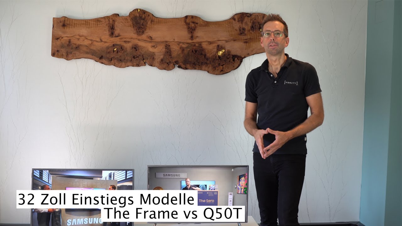 Samsung GQ32Q50RGU 32 Zoll TV mit 4k vs The Frame 32 Zoll ( GQ32LS03T ) - Die Unterschiede.