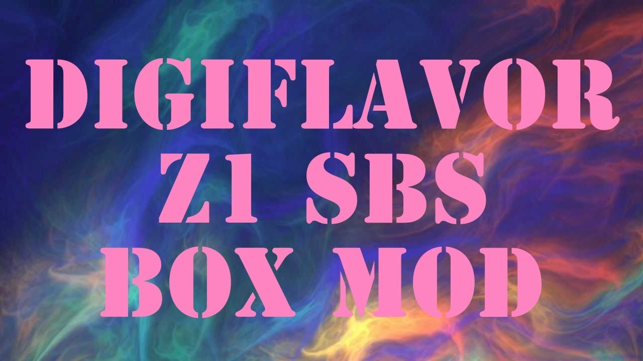 Digiflavor Z1 SBS box mod разборка