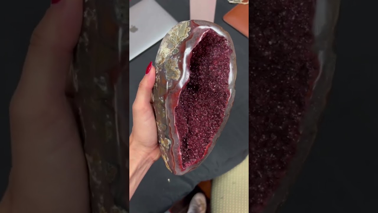 Dreamy druzy amethyst crystal from Uruguay 😍 #crystalsdotcom #toolsforeverydaymagic #druzy