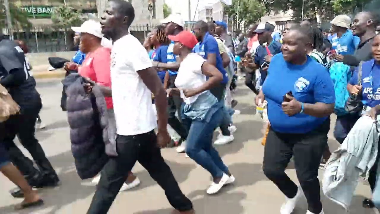 AFC leopards fans 💪 vs ulinzi stars