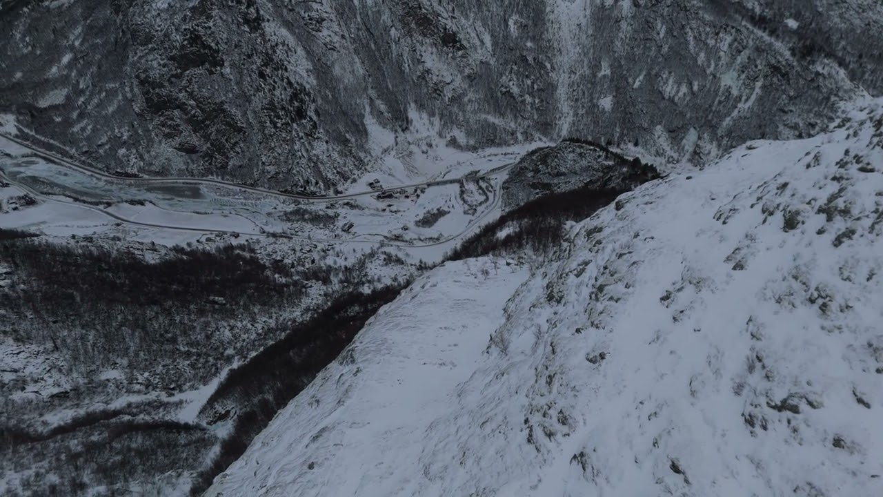 Drone flight DJI Air3. Lom,Bøverdalen og Flåklypa