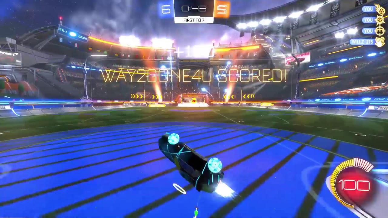 Rocket League. Tryna get better