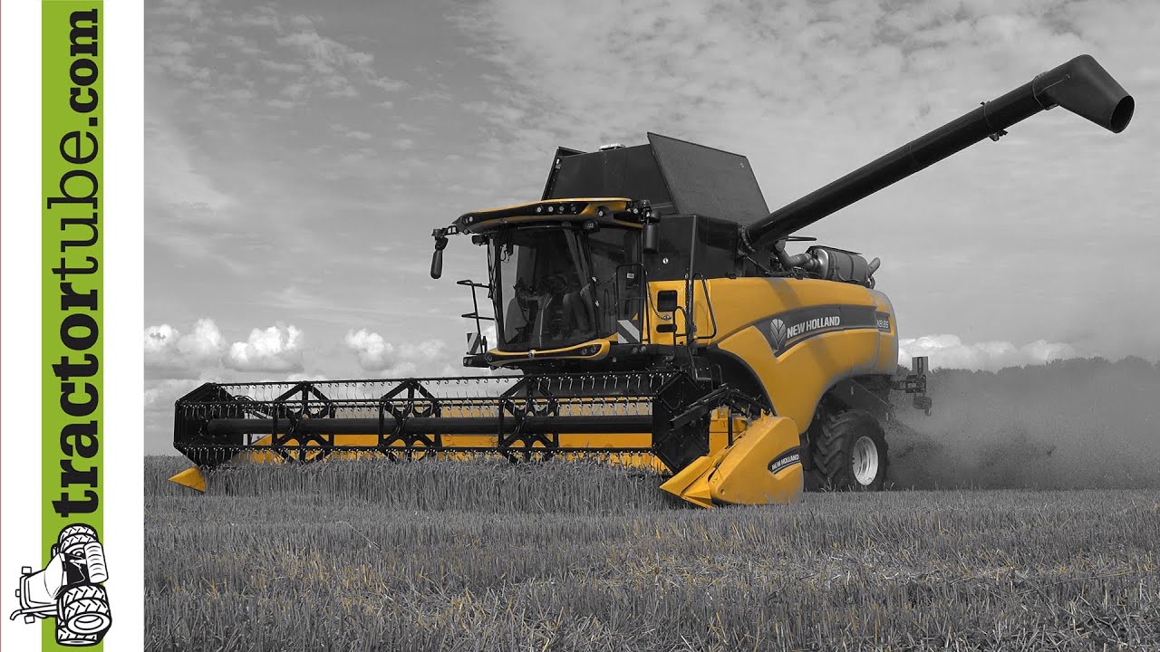 Der neue New Holland CX 8.85 Tier 4B auf Tour 2016