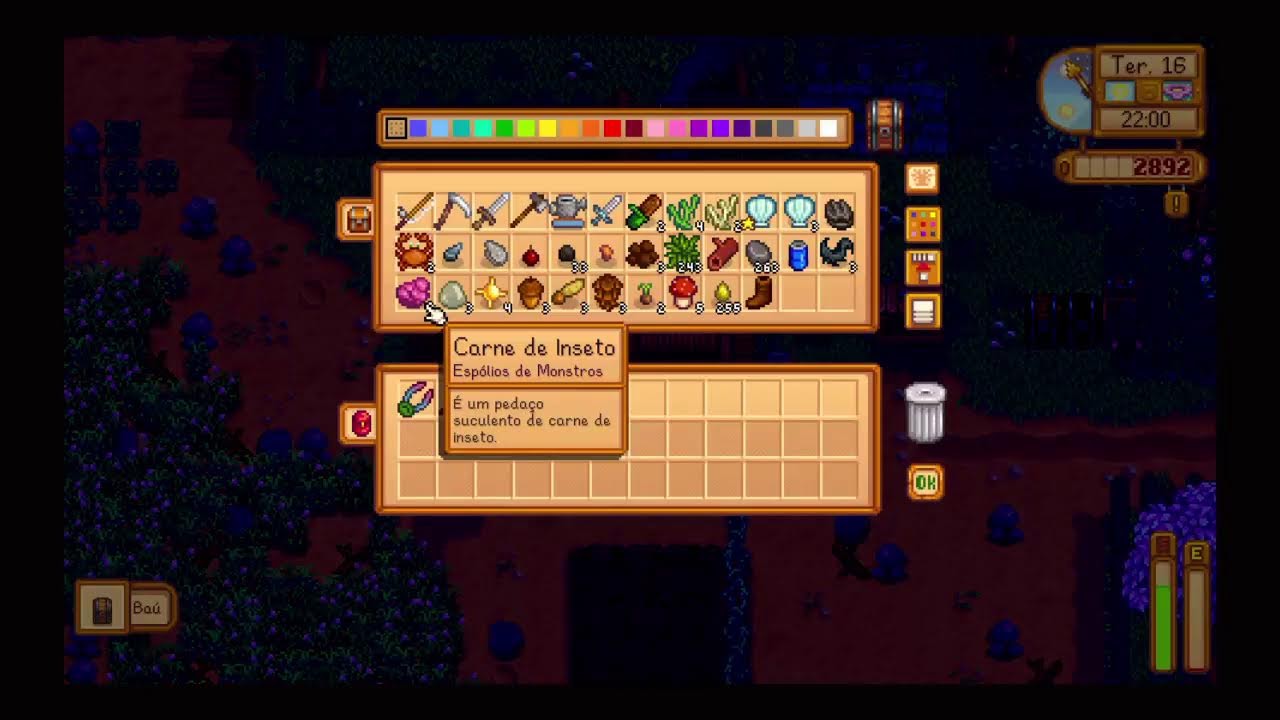 Live de Stardew Valley - Rumo aos 100% - Rota da Abigail no PS4 parte 2 !!!