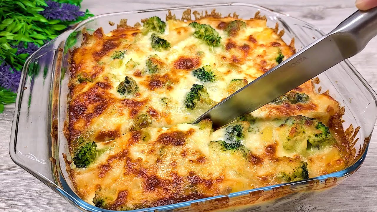 Ich mache diesen Brokkoli jedes Wochenende! Köstliches Rezept für einen Brokkoli-Auflauf.
