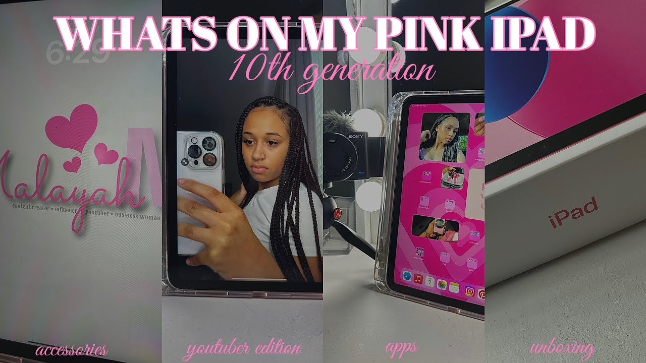 What’s On My PINK IPAD ( 10th generation) 2023 💕