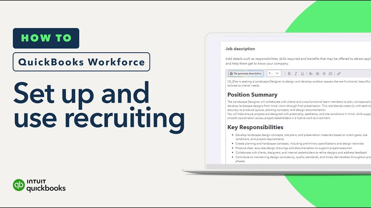 How to set up and use recruiting in Workforce