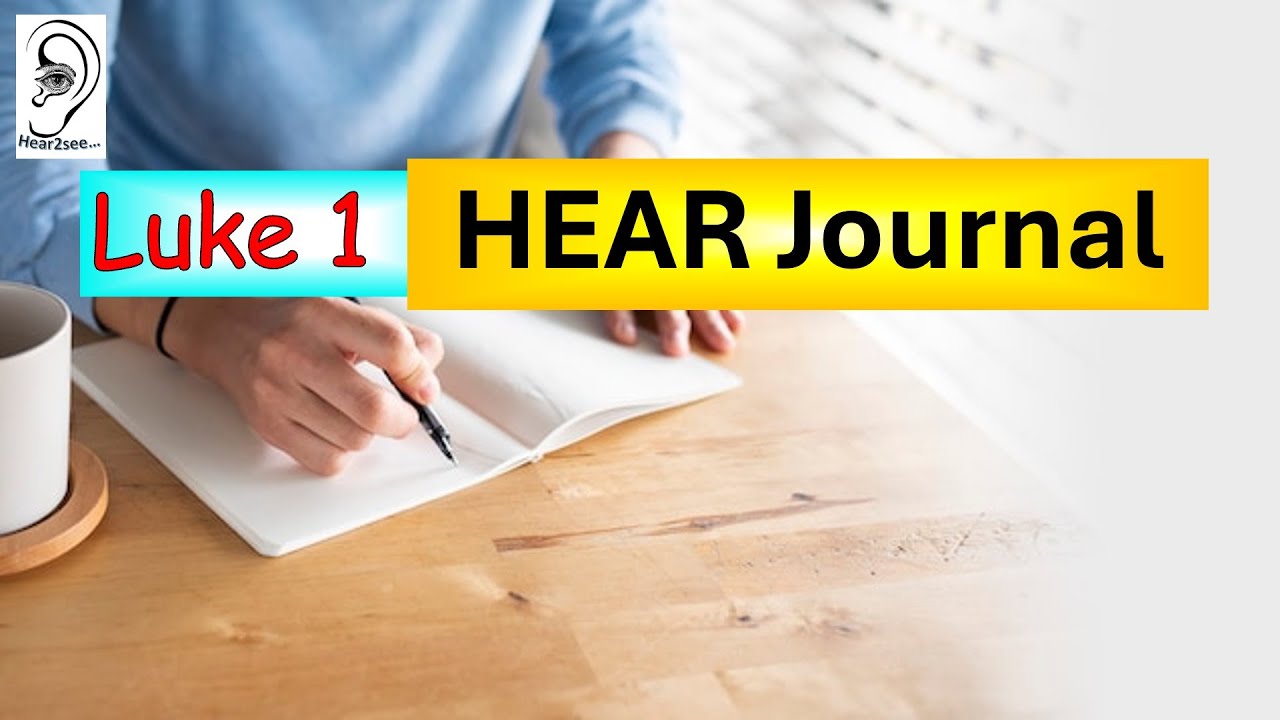 Luke 1 Bible Study | HEAR Journaling Method #HEARJournaling #BibleStudy #Luke1