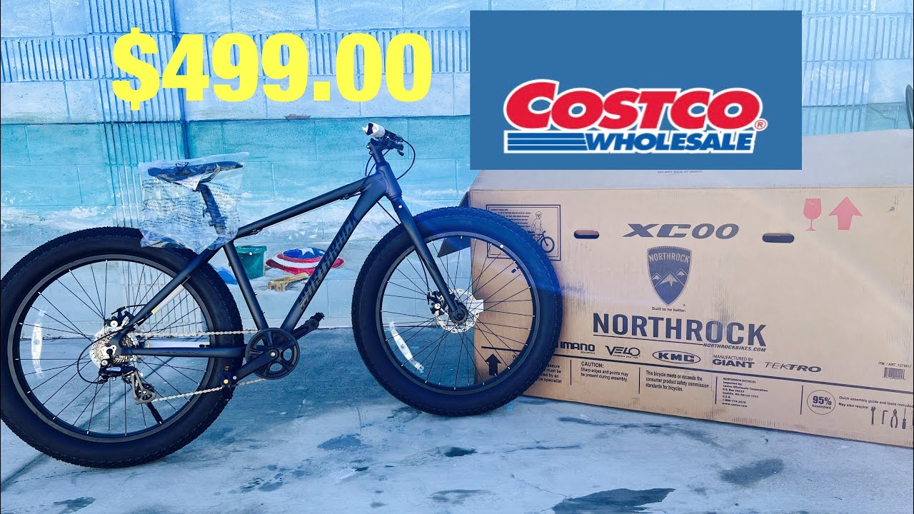 Unboxing and assembly of Northrock fat tired bike (XC00)