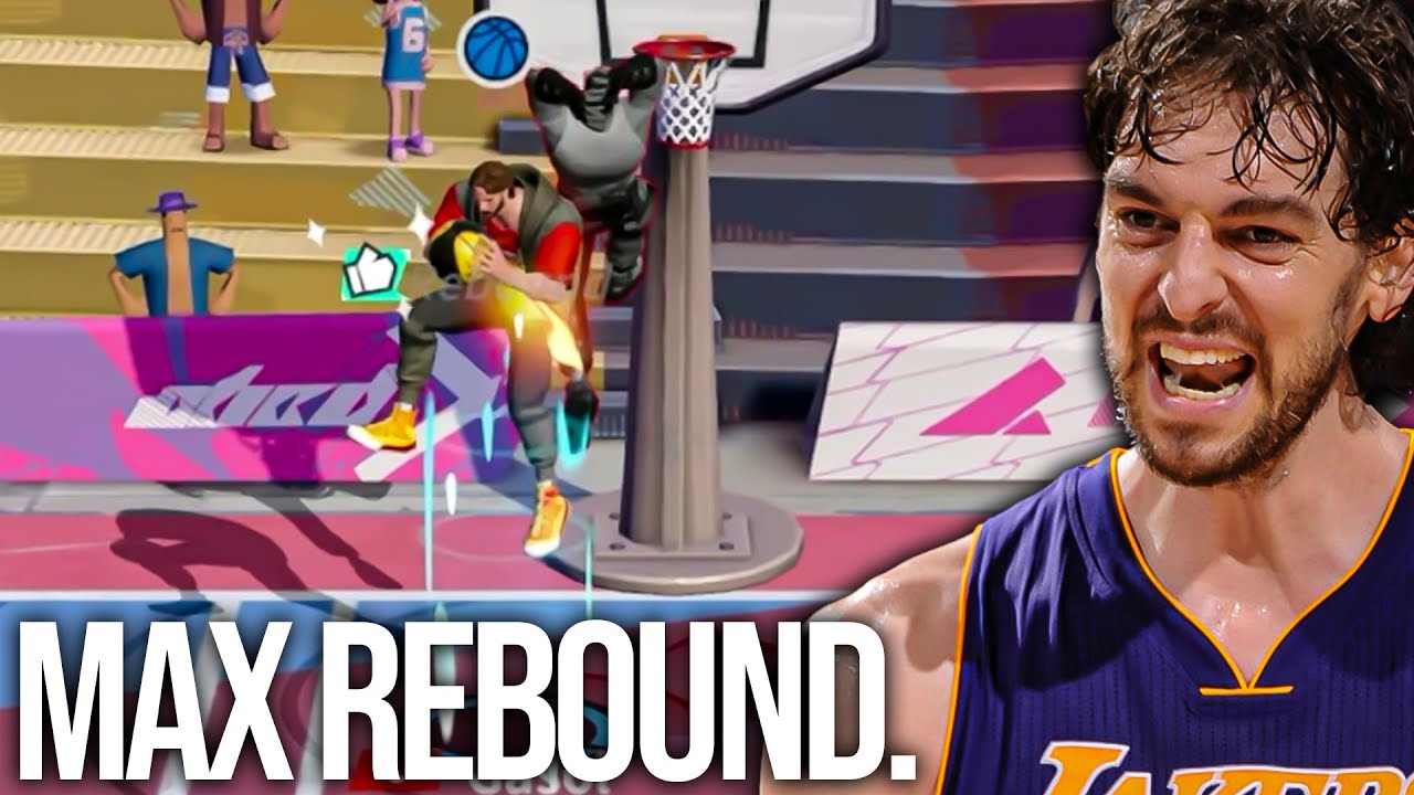 Эта сборка Pau Gasol с MAX Rebound просто БЕЗУМНА на Dunk City Dynasty